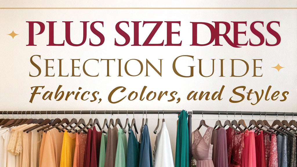 Plus Size Dress Selection Guide: Fabrics, Colors, and Styles