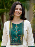 Satrangi Saaz Green and Red Ethnic Anarkali Dress Geetha Creation
