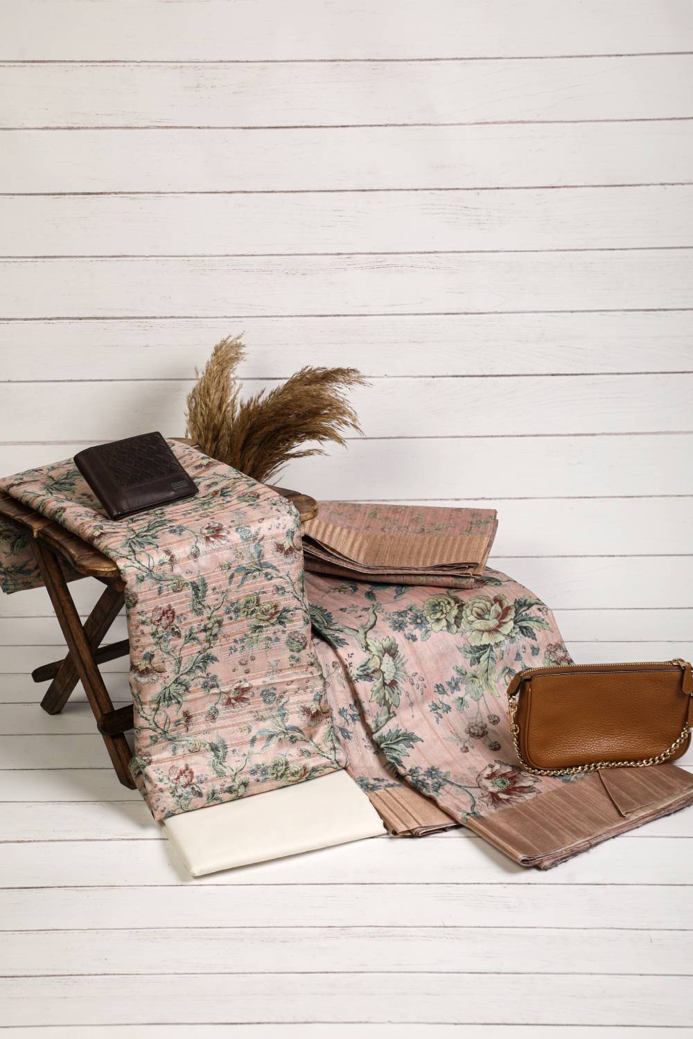 Multi-Color Floral Delight print Couple Outfits Geetha Creation