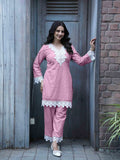 Premium Chikankari Cut Work Co-ord Set Geetha Creation