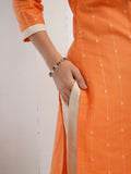 Silken Grace Ready to Wear Cotton Silk Kurta Set Geetha Creation