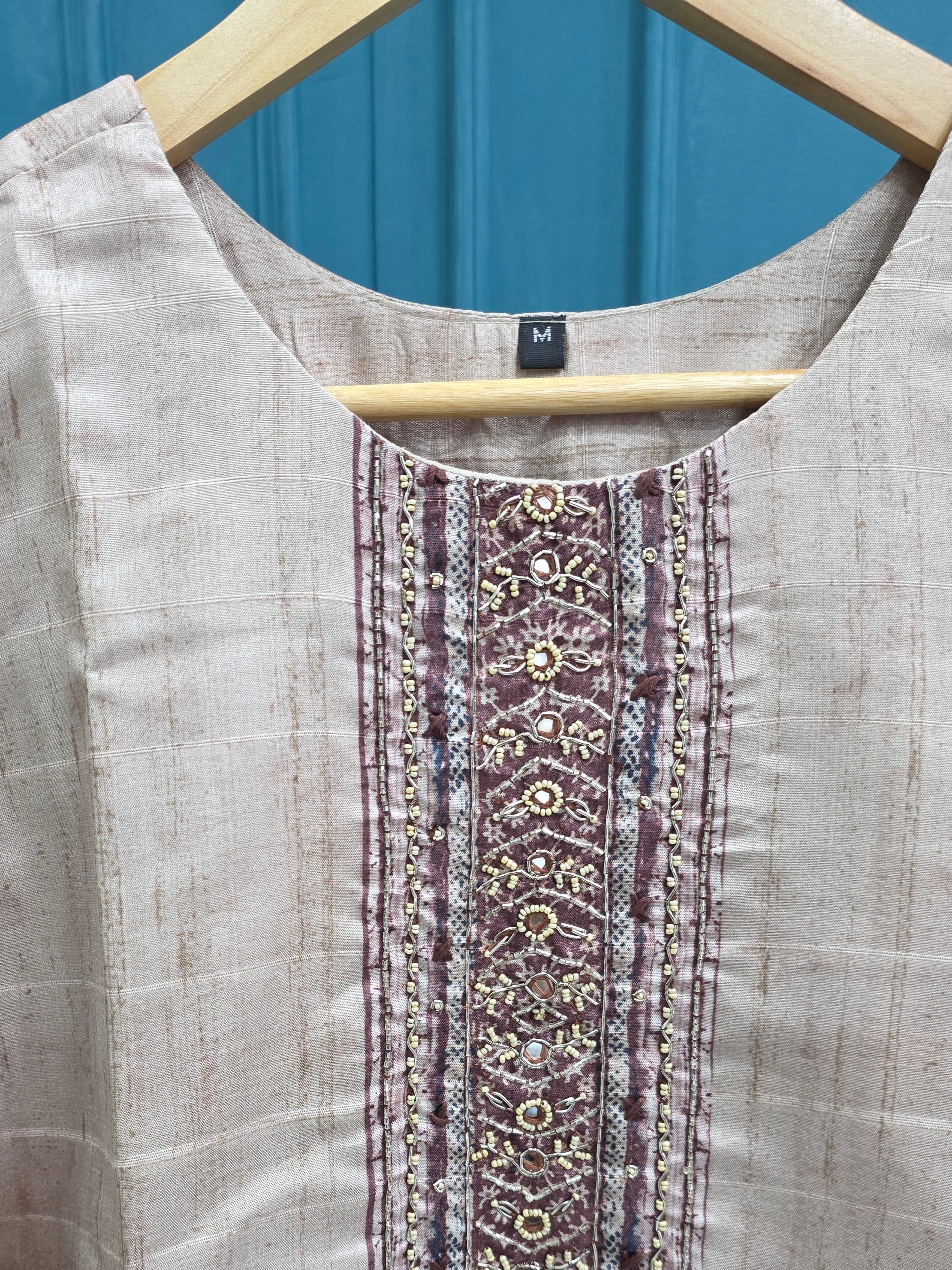 Plum Perfection with Chiku Ready To Wear Silk kurta Set Geetha Creation