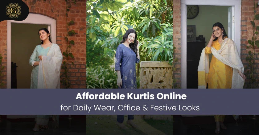 Affordable Kurtis Online for Daily Wear, Office & Festive Looks