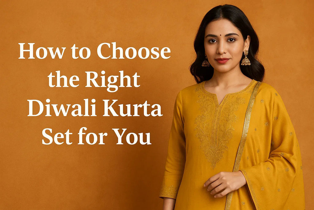 How to Choose the Right Diwali Kurta Set for You