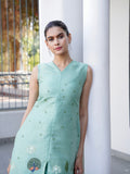 Harivatika in Pichwai Hand Painted Co-ord set Geetha Creation