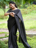 Nallini Pattu Sona Chandi Semi Tussar Saree Geetha Creation