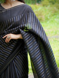 Nallini Pattu Sona Chandi Semi Tussar Saree Geetha Creation