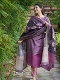 Pichwai Fusion Ready To Wear Silk kurta Set Geetha Creation