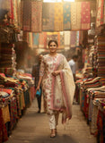Women Ethnic Printed Satin Tussar Kurta Set with Cotton Inner & Dupatta