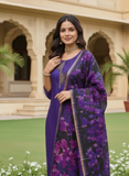 Geometric Fusion Ready To Wear Silk kurta Set Geetha Creation
