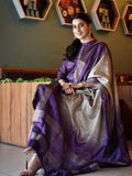 Luxurious Lavender Ready to Wear Silk Kurti Set