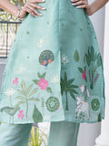 Harivatika in Pichwai Hand Painted Co-ord set Geetha Creation