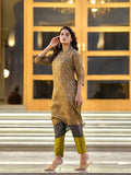Noorvana Mehendi Ready to Wear Silk Kurti Set Geetha Creation