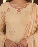 Pink Floral Mul Cotton Kurta Set with Dupatta Geetha Creation