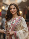 Women Ethnic Printed Satin Tussar Kurta Set with Cotton Inner & Dupatta