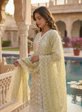 Pastel Yellow Cotton Ready to Wear Kurta Set Geetha Creation