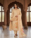 Pink Floral Mul Cotton Kurta Set with Dupatta Geetha Creation