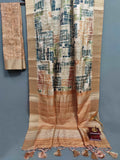 Cocoa Couture Handloom Tussar Saree C4 Geetha Creation