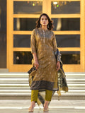 Noorvana Mehendi Ready to Wear Silk Kurti Set Geetha Creation