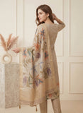 Soft Sand Beige Pure Tissue Hand-Embroidered Kurta Set Geetha Creation