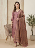 Zoya Olive Soft Tissue Hand-Embroidered Kurta Set Geetha Creation