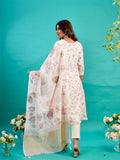 Abstract Floral Linen Ready to Wear Dress Geetha Creation