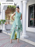 Harivatika in Pichwai Hand Painted Co-ord Dress Geetha Creation