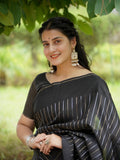 Nallini Pattu Sona Chandi Semi Tussar Saree Geetha Creation