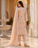 Rust Cotton Embroidered Kurta Pant Dupatta Set with Lace Detailing Geetha Creation