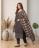 Midnight Green Ready To Wear Silk kurta Set Geetha Creation