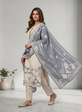 Comfortable Beige Cotton Kurta Set Geetha Creation