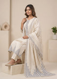 Comfy Beige Cotton Kurta Set with Coordinated Dupatta Geetha Creation