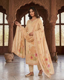 Pink Floral Mul Cotton Kurta Set with Dupatta Geetha Creation