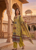 Mustard Cotton Ethnic Kurta Set with Dupatta Geetha Creation