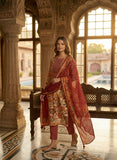 Floral Modal Kurta Set with Dupatta Geetha Creation