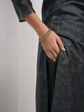 Deep Green Ready To Wear Silk kurta Set Geetha Creation