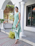 Harivatika in Pichwai Hand Painted Co-ord set Geetha Creation