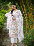 Floral Printed Georgette Kurta Set with Dupatta Geetha Creation
