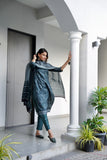 Earthscript Green Ready to Wear Silk Kurti Set Geetha Creation