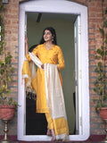 Sun & Sand Elegance Cotton Silk Ready to Wear Kurta Set