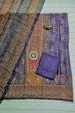 Rich Embroidered Pure Viscose Purple Haze Unstitched Suit Set
