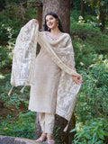 Embraced Elegance in Ikat Cotton Silk Ready To Wear Kurti Set Geetha Creation
