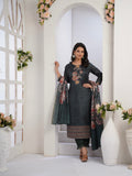 Deep Green Ready To Wear Silk kurta Set Geetha Creation
