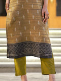 Noorvana Mehendi Ready to Wear Silk Kurti Set Geetha Creation