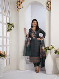 Deep Green Ready To Wear Silk kurta Set Geetha Creation