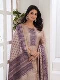 Plum Perfection with Chiku Ready To Wear Silk kurta Set Geetha Creation