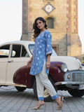 Stylish Blue Premium Linen Co-ord Set Geetha Creation