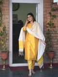 Sun & Sand Elegance Cotton Silk Ready to Wear Kurta Set