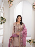 Pink Madhubani in Chiku Ready To Wear Silk kurta Set Geetha Creation