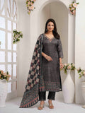 Midnight Green Ready To Wear Silk kurta Set Geetha Creation